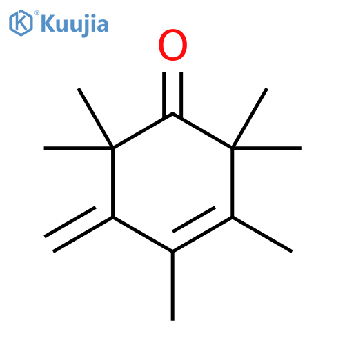 2,2,3,4,6,6-HEXAMETHYL-5-METHYLENE-CYCLOHEX-3-ENONE structure