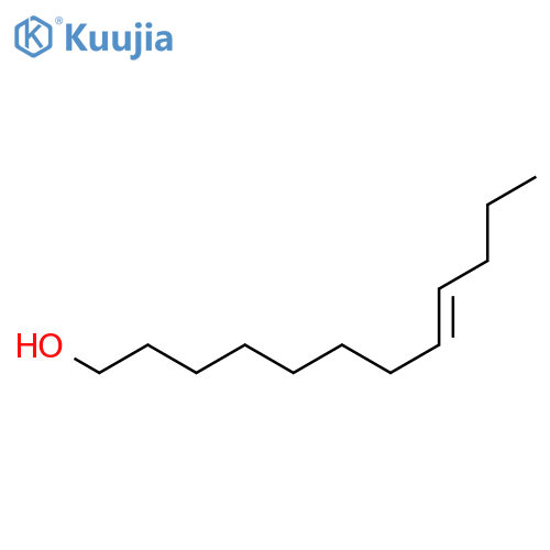 (8E)-Dodecen-1-ol structure