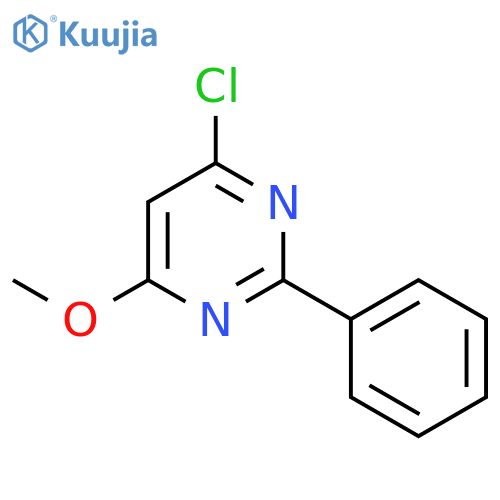 4-Chloro-6-methoxy-2-phenylpyrimidine structure
