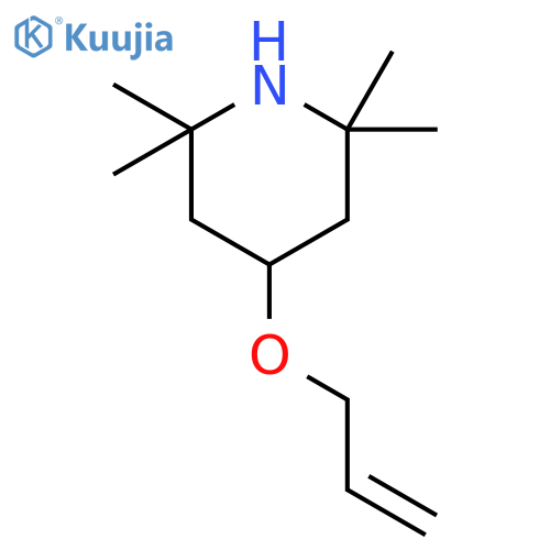 4-(allyloxy)-2,2,6,6-tetramethylpiperidine structure