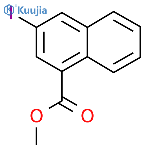 methyl 3-iodonaphthalene-1-carboxylate structure