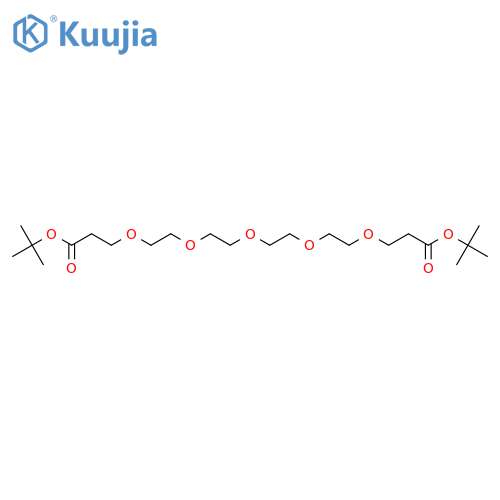 Bis-PEG6-t-butyl ester structure