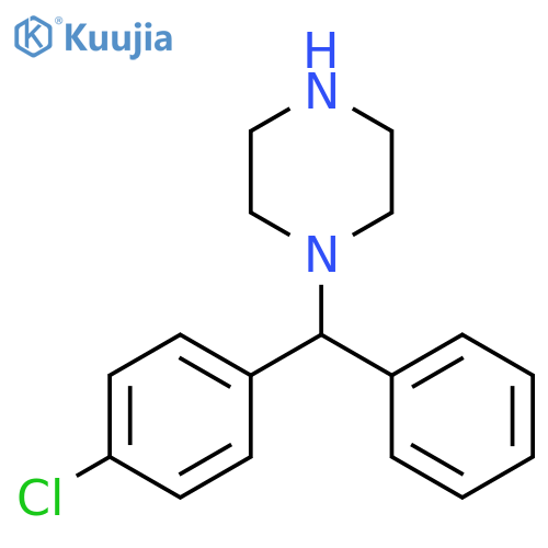 (S)-1-((4-Chlorophenyl)(phenyl)methyl)piperazine structure