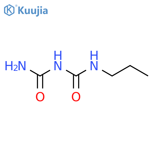1-Carbamoyl-3-propylurea structure