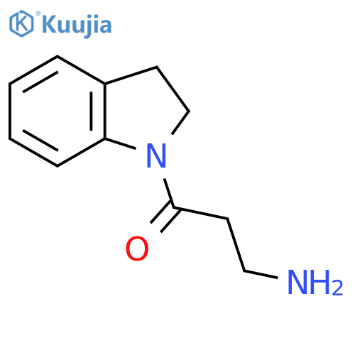 3-Amino-1-(indolin-1-yl)propan-1-one structure