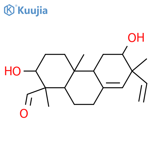 3,12-Dihydroxy-8(14),15-isopimaradien-18-al; (ent-3β,12β)-form structure
