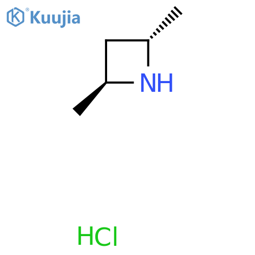 (2S,4S)-2,4-dimethylazetidine;hydrochloride structure