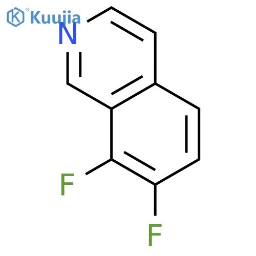 7,8-difluoroisoquinoline structure