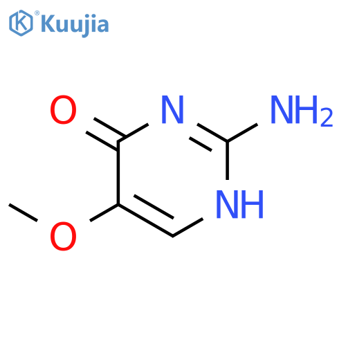 2-amino-5-methoxypyrimidin-4(3H)-one structure