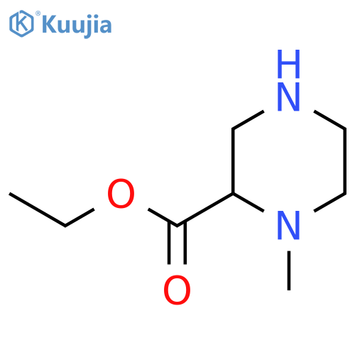 ethyl 1-methylpiperazine-2-carboxylate structure