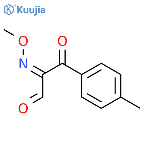 Benzenepropanal, 4-methyl-beta-oxo-, alpha-(O-methyloxime) (9CI) structure