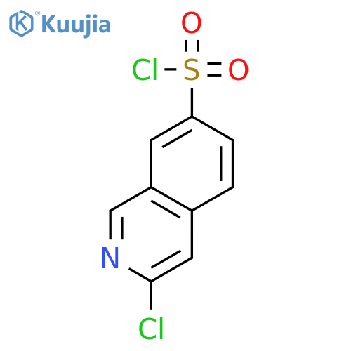 7-Isoquinolinesulfonyl chloride, 3-chloro- structure