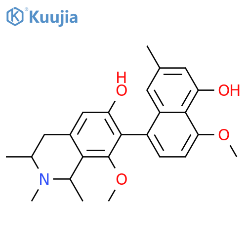 Ancistrobrevine A; 1-Epimer, 4',6-di-O-de-Me structure