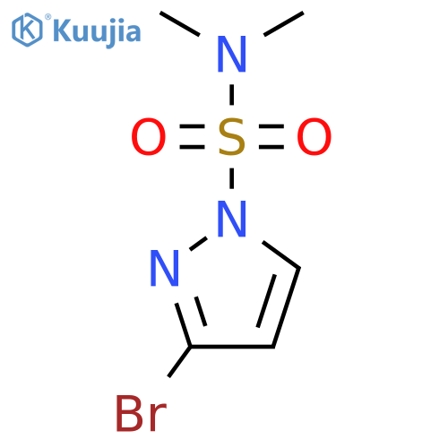 3-Bromo-1-(dimethylsulfamoyl)pyrazole structure