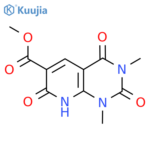 Methyl 1,3-Dimethyl-2,4,7-trioxo-1,2,3,4,7,8-hexahydropyrido2,3-dpyrimidine-6-carboxylate structure