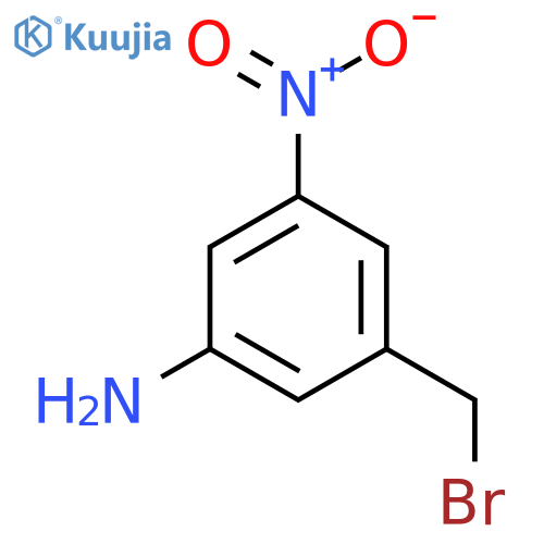 3-Bromomethyl-5-nitrophenylamine structure