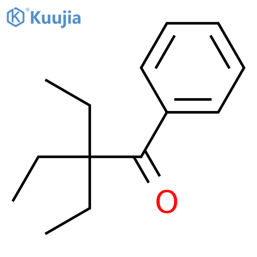 1-BUTANONE, 2,2-DIETHYL-1-PHENYL- structure