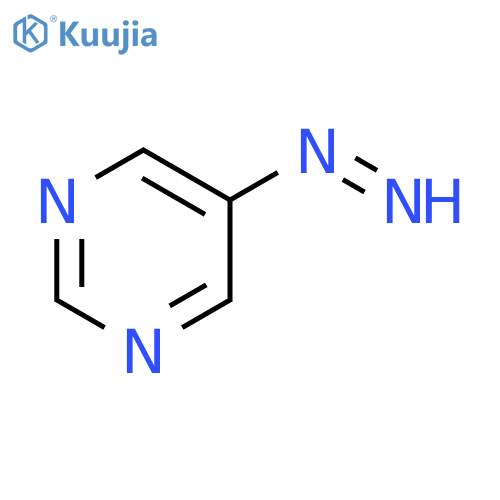 Pyrimidine, 5-diazenyl-(9ci) structure