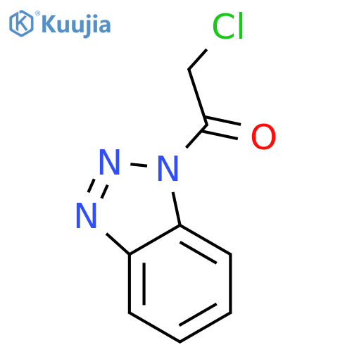 1-(ALPHA-CHLOROACETYL)-1H-BENZOTRIAZOLE structure