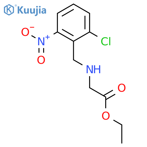 N-(2-Chloro-6-nitrophenyl)methylglycine Ethyl Ester structure