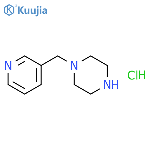 1-(pyridin-3-ylmethyl)piperazine structure