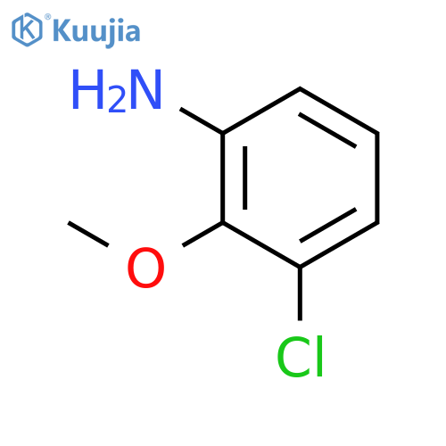 3-Chloro-2-methoxyaniline structure