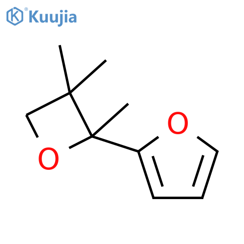 Furan, 2-(2,3,3-trimethyl-2-oxetanyl)- structure