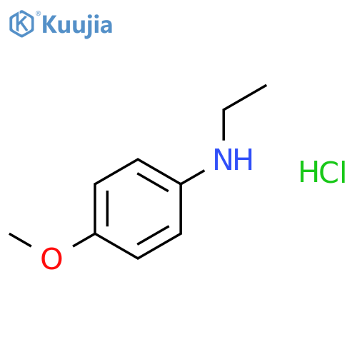 N-Ethyl-4-methoxy-benzenamine Hydrochloride structure