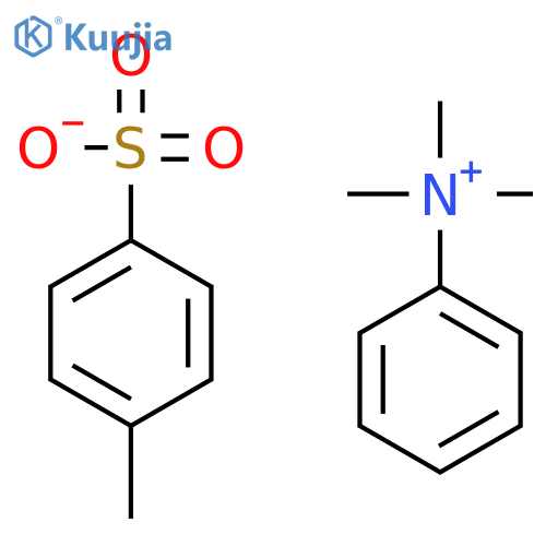 N,N,N-Trimethylanilinium toluene-p-sulphonate structure