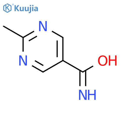 5-Pyrimidinecarboxamide, 2-methyl- (7CI,8CI) structure