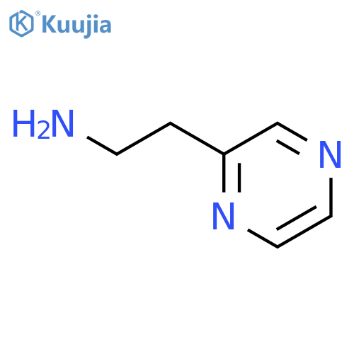 2-(pyrazin-2-yl)ethan-1-amine structure