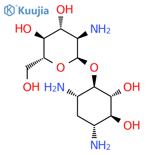 D-Streptamine,4-O-(2-amino-2-deoxy-a-D-glucopyranosyl)-2-deoxy- structure