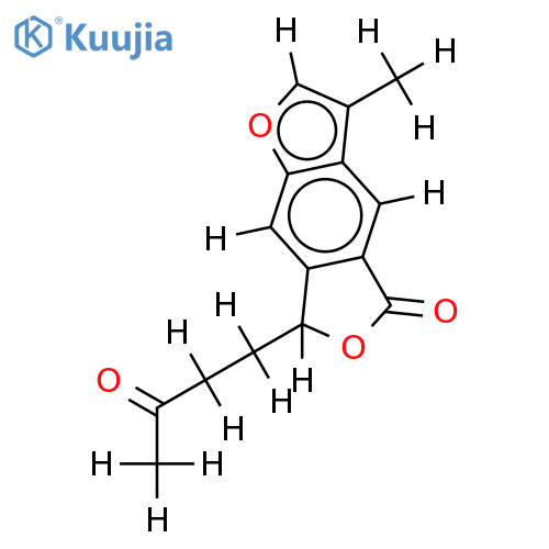 4-Oxo-5,6,9,10-tetradehydro-4,5-secofuranoeremophilan-5,1-carbolacton structure