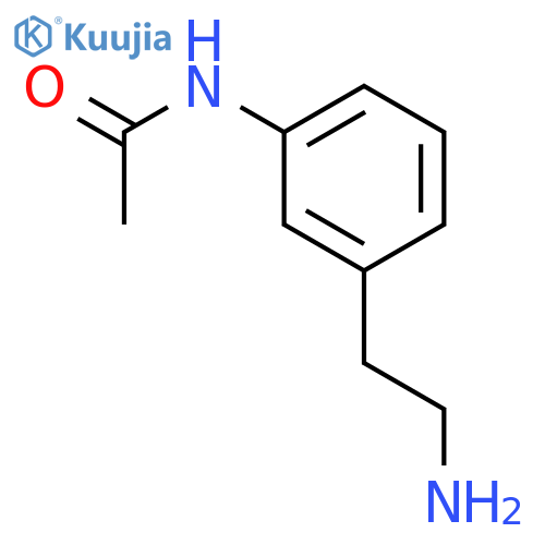 N-3-(2-aminoethyl)phenylacetamide structure