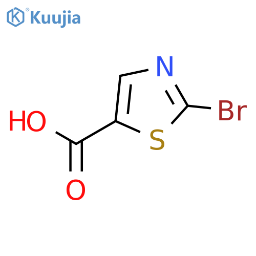 2-bromo-1,3-thiazole-5-carboxylic acid structure