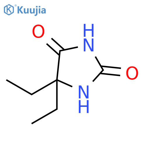 5,5-Diethylimidazolidine-2,4-dione structure