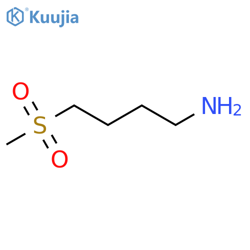 4-Methanesulfonyl-butylamine structure