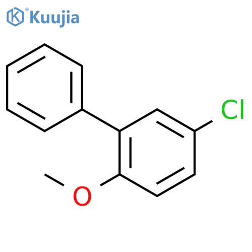1,1'-BIPHENYL, 5-CHLORO-2-METHOXY- structure