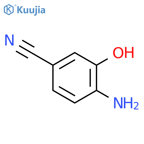 4-amino-3-hydroxy-benzonitrile structure