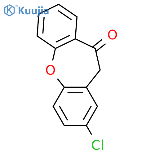 2-Chlorodibenzob,foxepin-10(11H)-one structure
