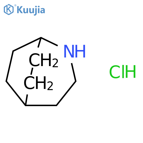 2-azabicyclo3.2.2nonane hydrochloride structure