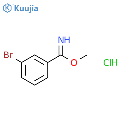 Methyl 3-Bromobenzimidate Hydrochloride structure