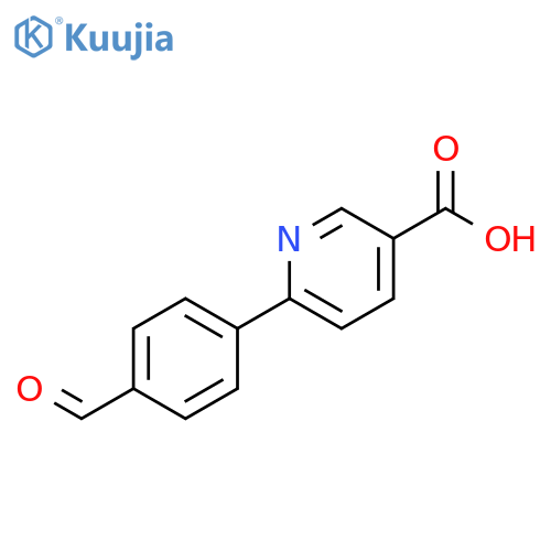 6-(2-Acetyl-phenyl)-nicotinic acid structure