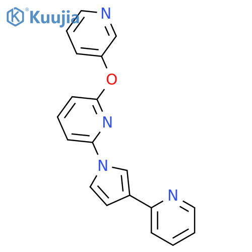 PYRIDINE, 2-(3-PYRIDINYLOXY)-6-[3-(2-PYRIDINYL)-1H-PYRROL-1-YL]- structure
