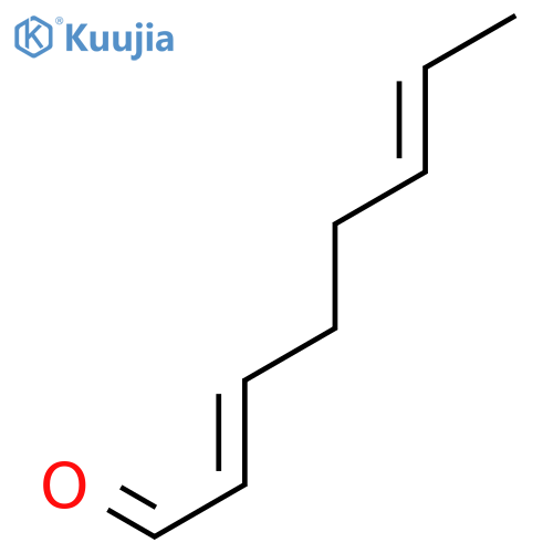 2,6-Octadienal,(2E,6E)- structure