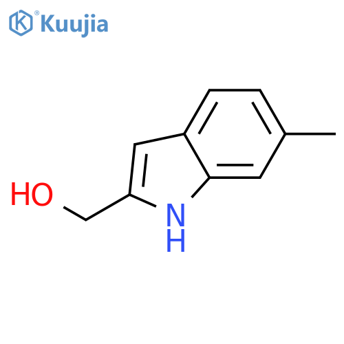 (6-Methyl-1H-indol-2-yl)methanol structure