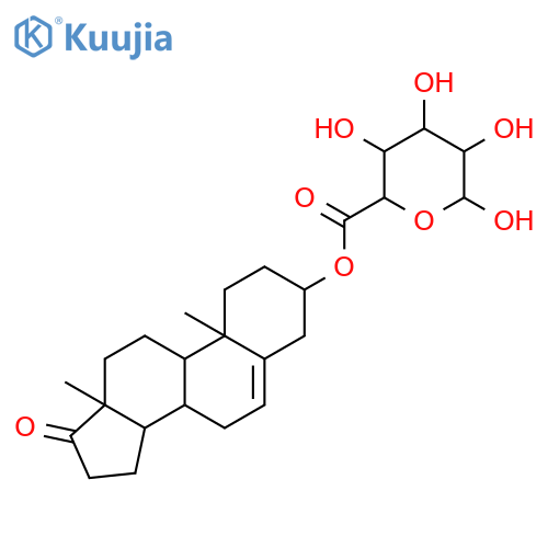 Dehydroepiandrosterone 3β-Glucuronide structure