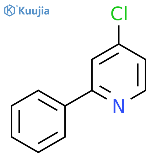 Pyridine,4-chloro-2-phenyl- structure