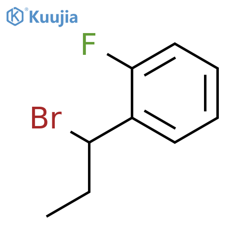 1-(1-Bromopropyl)-2-fluoro-benzene structure