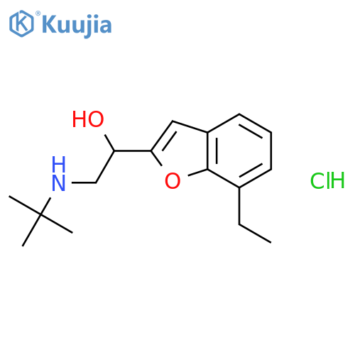 (S)-Bufuralol Hydrochloride structure